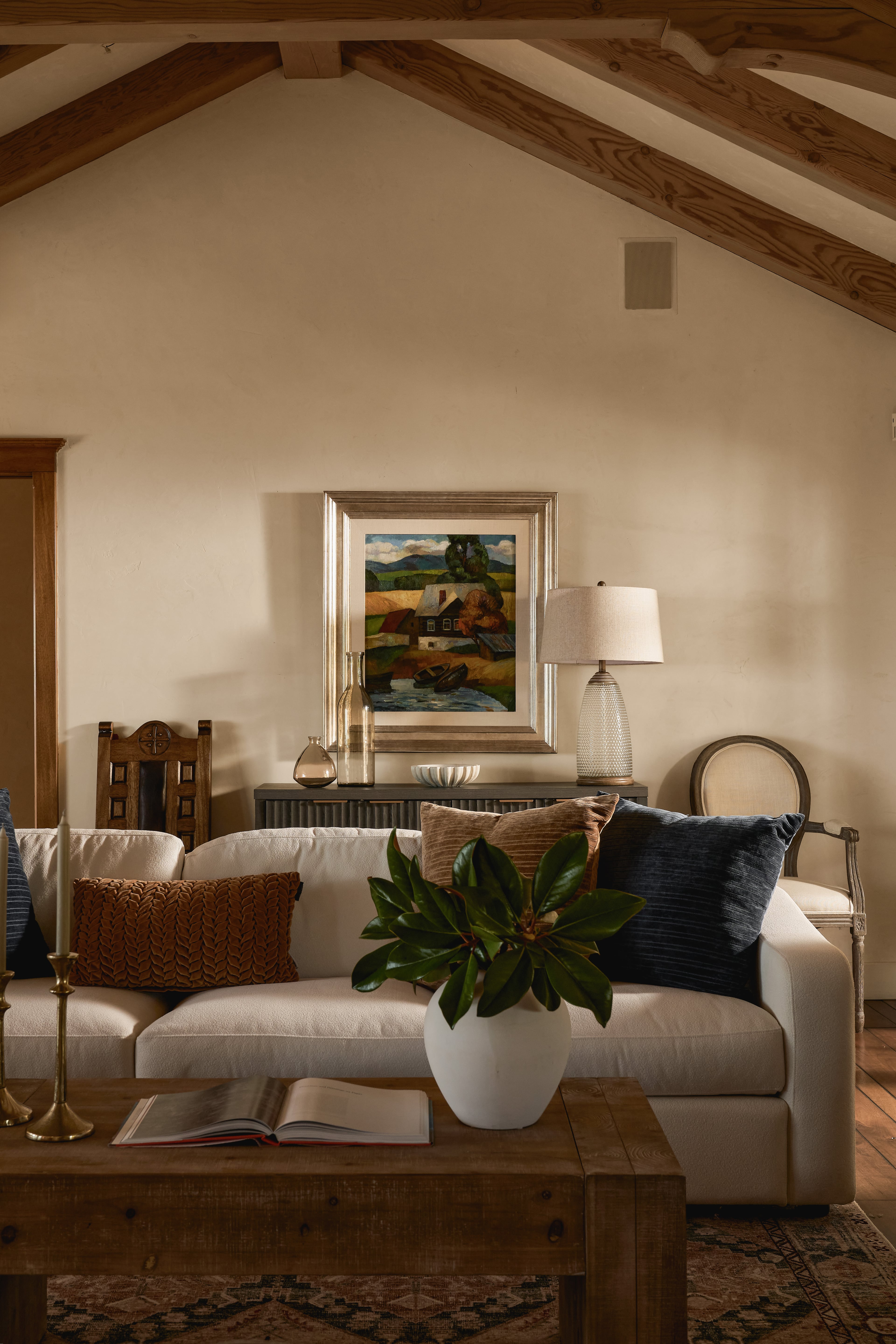 Afternoon light and quiet details in a Santa Barbara interior